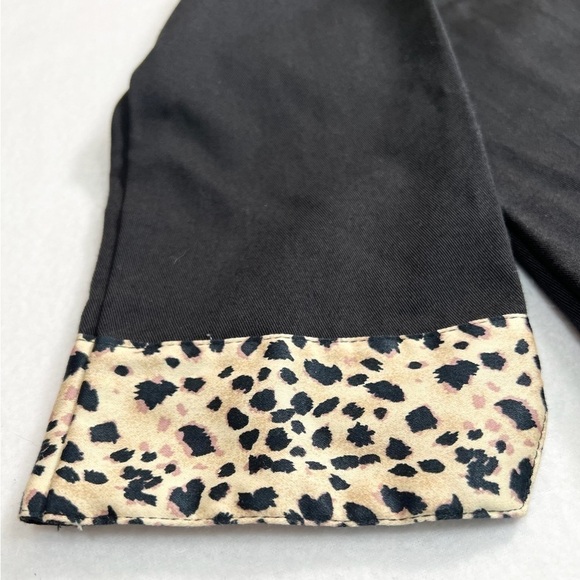 CACTUS FLOWER Women's Vintage‎ Style Animal Print Rhinestoned Button Up Size L - Picture 6 of 12